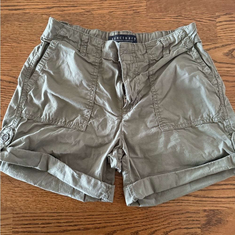 Sanctuary Women's Green Shorts
